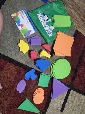 Get Set For School Colorful Foam Shape Set - Handwriting Without Tears